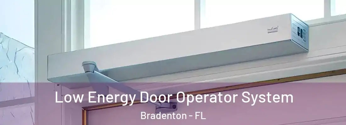  Low Energy Door Operator System Bradenton - FL